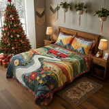 3-Piece Quilted Bedding Set | Vintage Journey