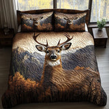 3-Piece Quilted Bedding Set | Wild Crocodile