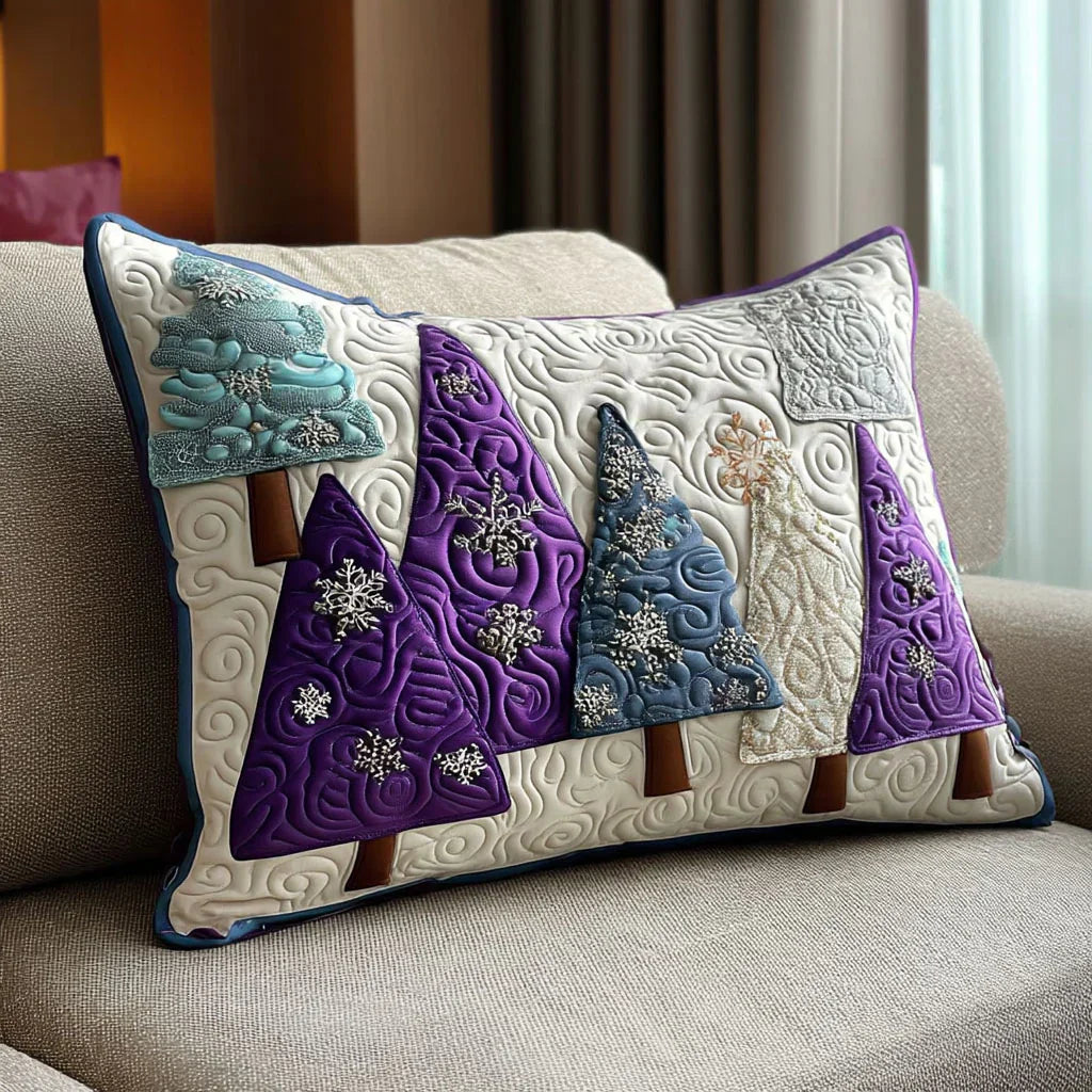 Quilted Pillowcase | Winter Amethyst