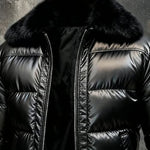Men's Black Winter Coat