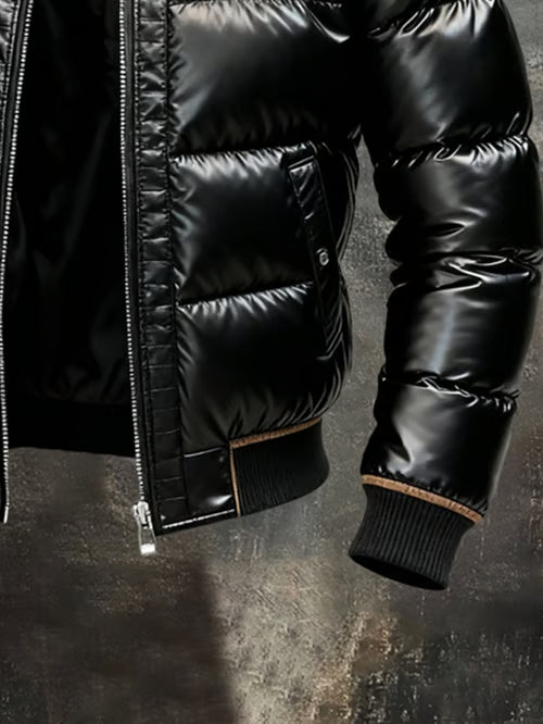 Men's Black Winter Coat