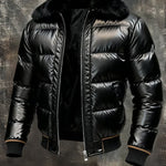 Men's Black Winter Coat
