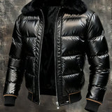 Men's Black Winter Coat