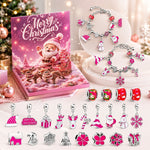 Christmas Bracelet-Making Advent Calendar – 24 Compartments – image 1