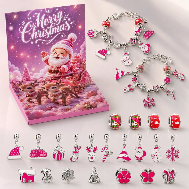 Christmas Bracelet-Making Advent Calendar – 24 Compartments – image 8