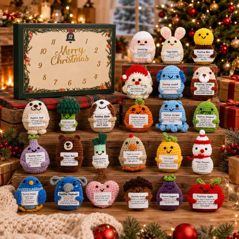 Crochet-Look Figures Advent Calendar – 24 Days – image 1