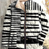 Padded Jacket in Stripe Mix – product image 2