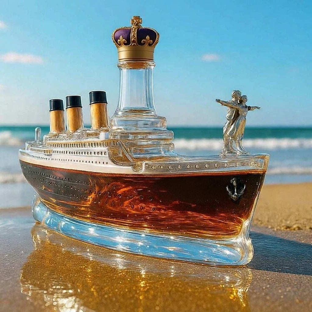 Ship-Shaped Whisky Decanter