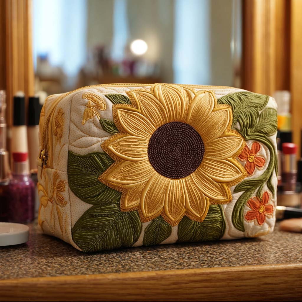 Joyful Bloom Makeup Bag