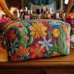 Cactus Carnival Makeup Bag
