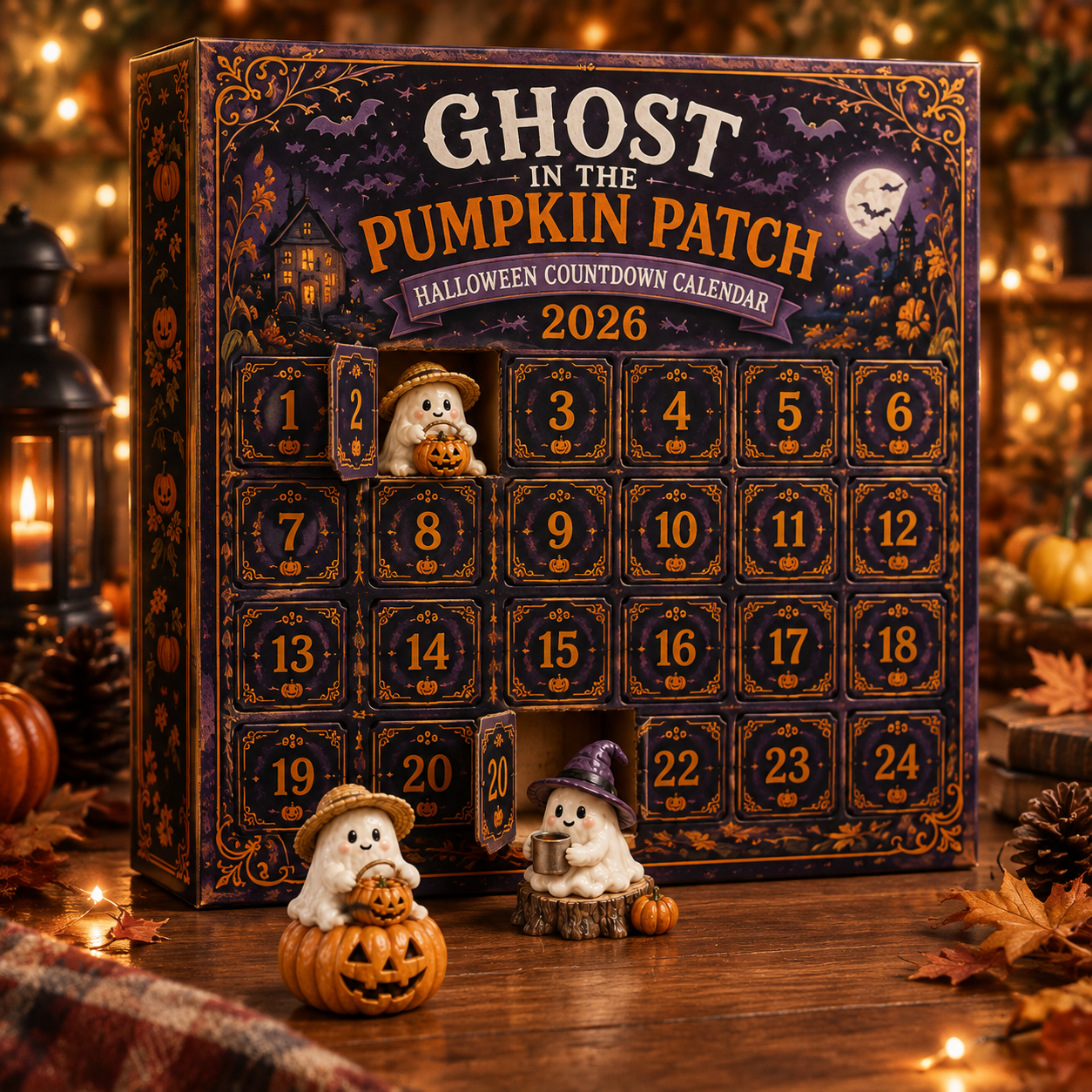 Ghost in the Pumpkin Patch Advent Calendar 2026 – image 6