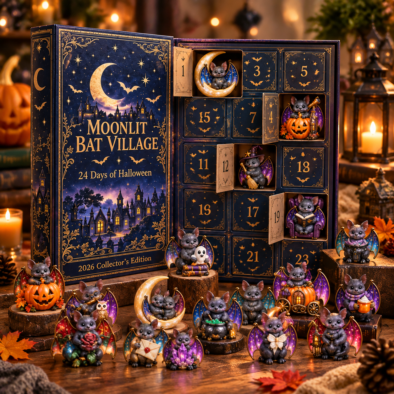 Moonlit Bat Village Halloween Advent Calendar 2026 – image 6