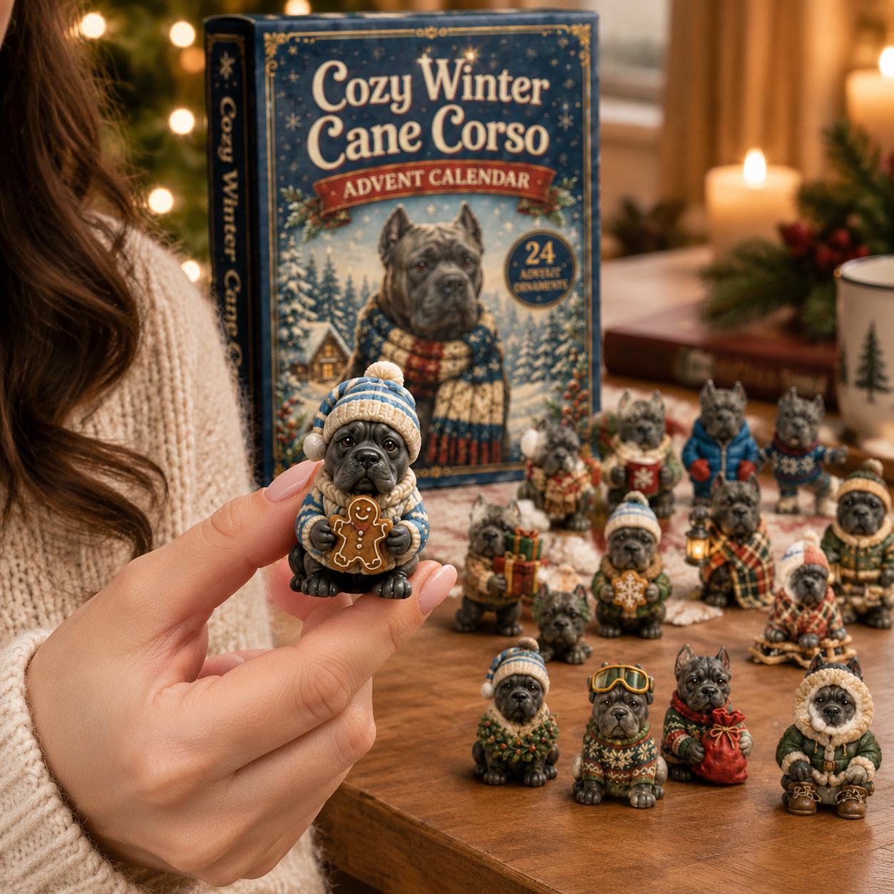 Cosy Winter Cane Corso Advent Calendar 2026 – image 3