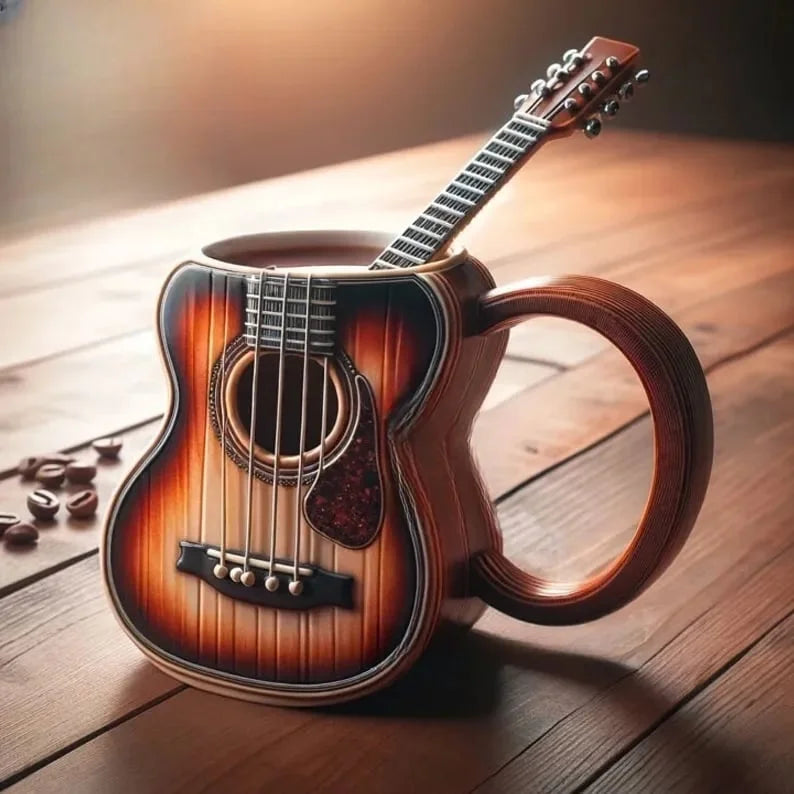 Classic Guitar 3D Mug