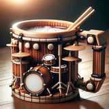 Drum Set 3D Mug