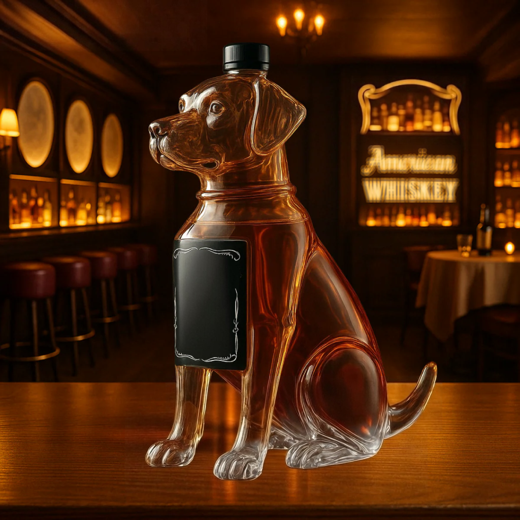Dog-Shaped Whisky Decanter