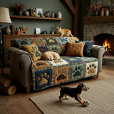 Quilted Sofa Cover | Love and Paws, view 2