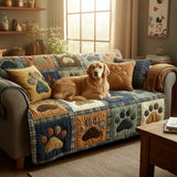 Quilted Sofa Cover | Love and Paws, view 4