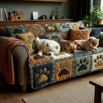 Quilted Sofa Cover | Love and Paws, view 5