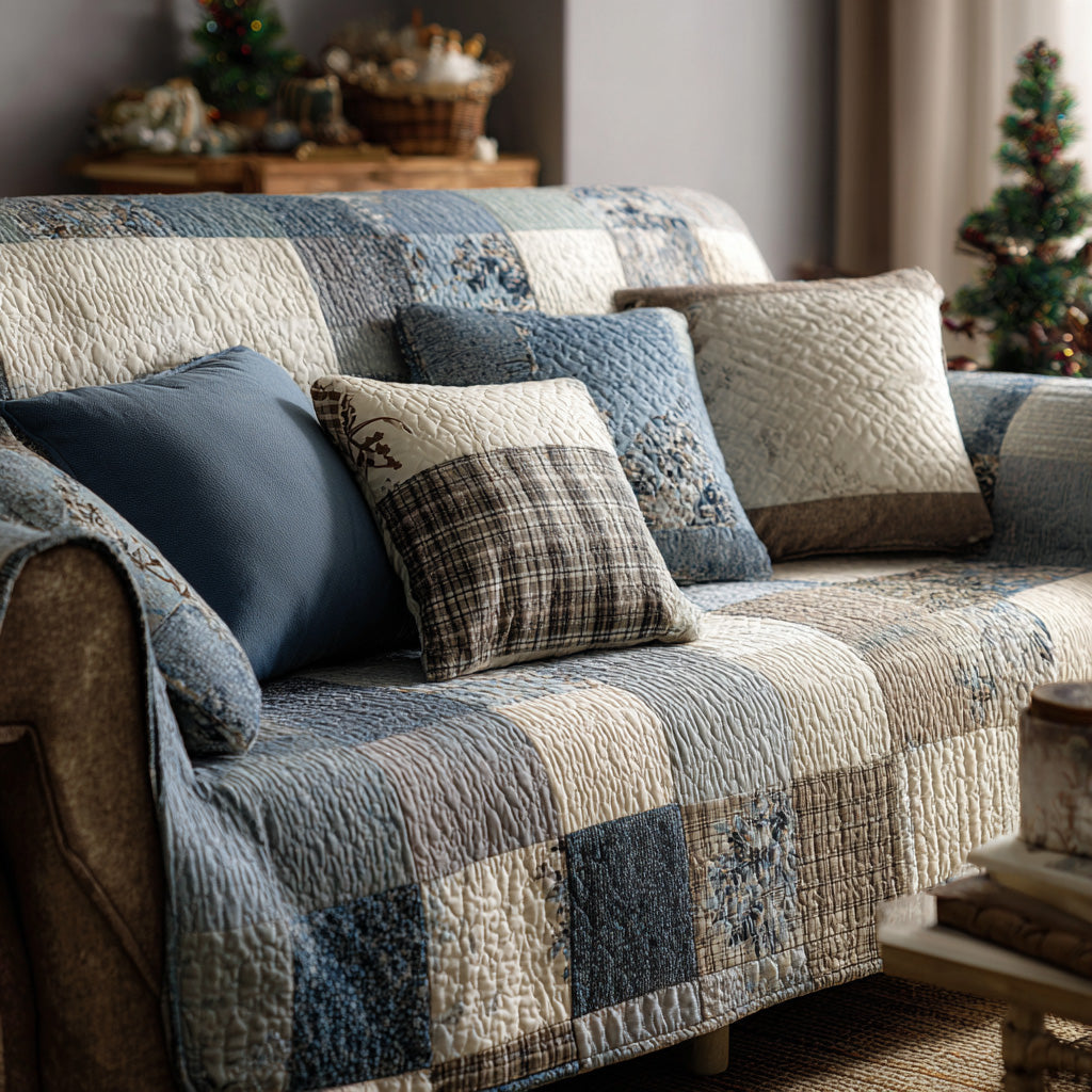 Quilted Sofa Cover | Country Home