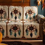 Quilted Sofa Cover | Traditional Collection, view 2