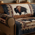 Quilted Sofa Cover | Traditional Collection, view 4