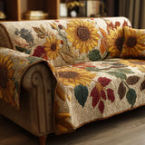 Quilted Sofa Cover | Rustic Style