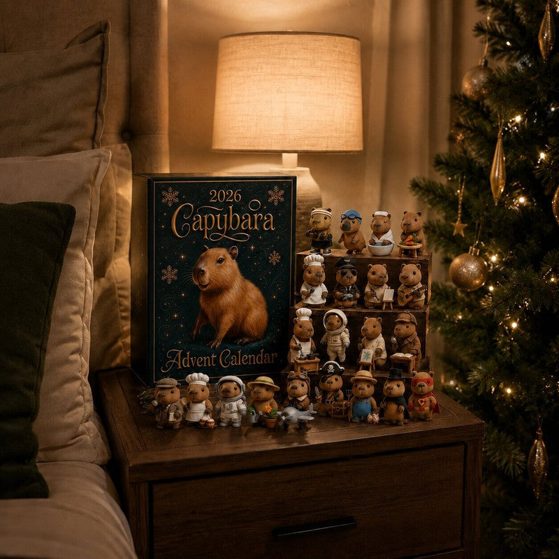 CapybaraTime™ Advent Calendar – 24 Capybara Figures – image 6