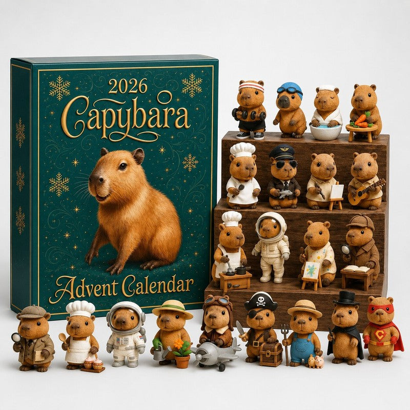 CapybaraTime™ Advent Calendar – 24 Capybara Figures – image 8