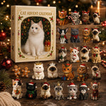 Cat Advent Calendar 2026 – 24 Hanging Ornaments – image 1