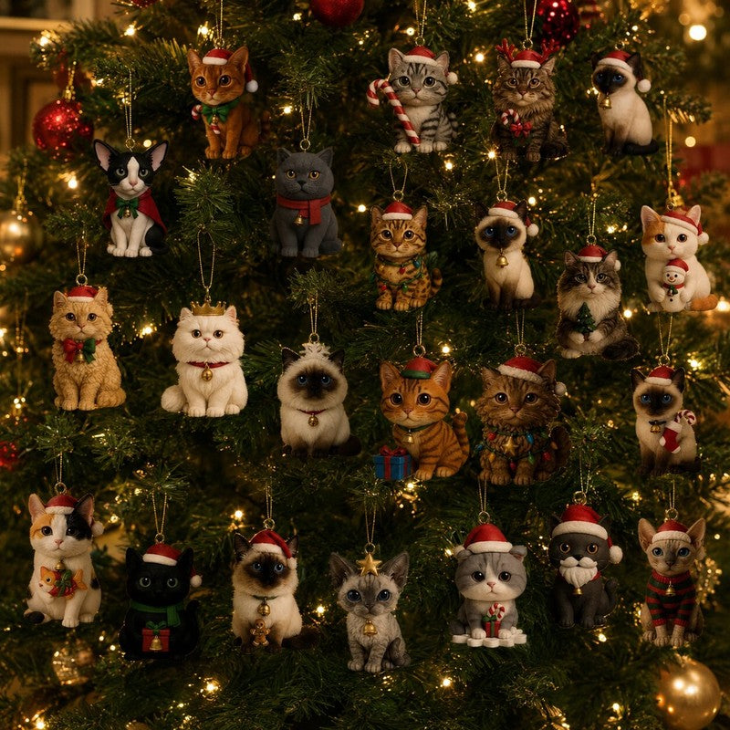 Cat Advent Calendar 2026 – 24 Hanging Ornaments – image 6
