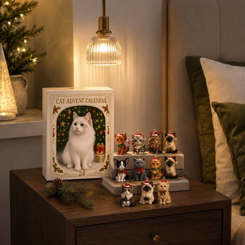 Cat Advent Calendar 2026 – 24 Hanging Ornaments – image 7