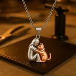Cat Embrace Necklace