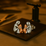 Cat Embrace Earrings, view 3