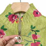 Zip Cardigan with Flowers – product image 3