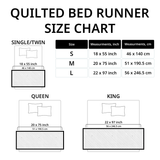 Rustic Magnolia Bed Runner, view 2