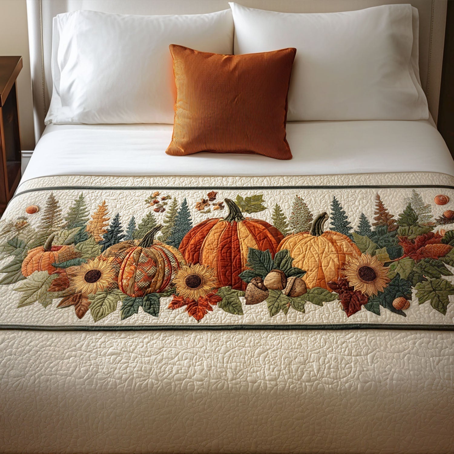 Whiskers Bed Runner