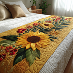 Sunflower Bed Runner
