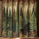 Quilted Curtains | Evergreen Trail