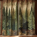 Quilted Curtains | Evergreen Trail