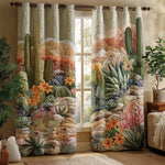 Quilted Curtains | Desert Glow