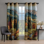 Quilted Curtains | Rolling Hill