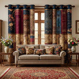 Quilted Curtains | Literary Haven