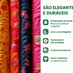 Quilted Curtains | Literary Haven, view 3