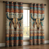 Quilted Curtains | Canyon Light
