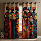 Quilted Curtains | Warm Echo