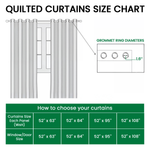 Quilted Curtains | Sunny Hens, view 2