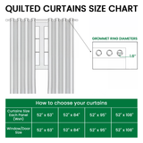 Quilted Curtains | Sunny Hens, view 2