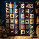 Quilted Curtains | Patchwork Hen