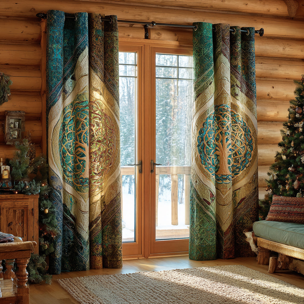 Quilted Curtains | Blooming Life